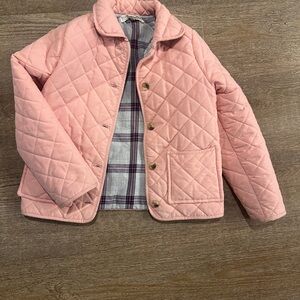 Quilted Pink Kids Jacket - Hope & Henry